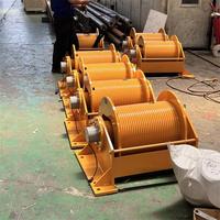 Treuil à tambour unique personnalisé, 1t-100 tonnes, treuil hydraulique pour treuil de camion, treuil de pêche, treuil de bateau de pêche, treuil de grue