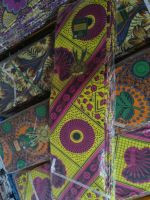 Tissu Imprimé Wax Africain Super Plissé Nouveau Design 100% Polyester Tissé, Prix Compétitif et Ventes Chaudes
