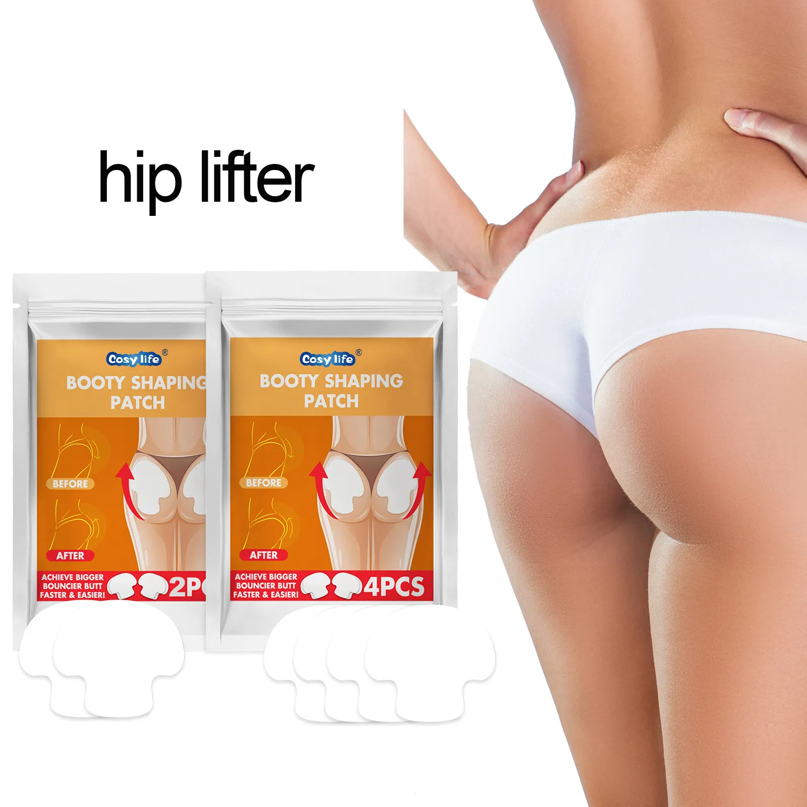 Best seller Butt-lift Shaping Patches Butt Lift Pro Shaping Patch Set Hip Up Patches Get Plump Hips Lifting Stickers