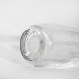 Oferta de fábrica Super Flint Vacío 330ml 500ml Botella de vidrio para whisky Brandy y Vodka Botellas de vino con corcho - Product Image 5