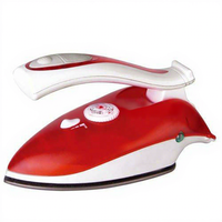 Mini fer à vapeur pliable de voyage, fer à vêtements électrique portable, semelle antiadhésive en téflon, température réglable pour la maison et les voyages