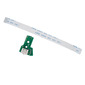 แผงวงจรชาร์จ JDS-055 JDS-050 สำหรับ CUH-ZCT1 CUH-ZCT2 CUH-ZCT1U CUH-ZCT2U พอร์ต Micro USB 12 พิน ขายส่ง - Product Image 5
