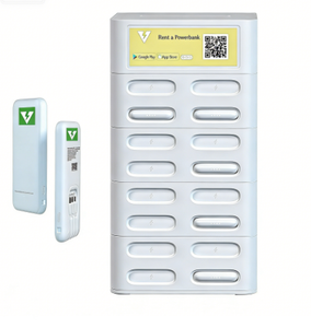 Stazione di Noleggio Power Bank con 16 Slot per Telefoni, Macchina per Power Bank Condivisi con Codice QR - Product Image 2
