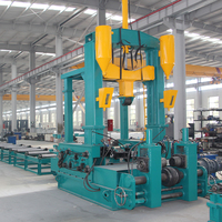 Máquina de procesamiento de estructura de acero, máquina de soldadura automática de haz H