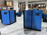 Nouveau compresseur d'air portable Sparta à vis, 7 bars, 10 bars, lubrifié, refroidi par air, moteur électrique pour usage industriel