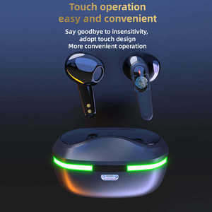 PRO60 Pro 6 earbud berkabel Handsfree, headphone nirkabel untuk ponsel, Headset game 5.1V