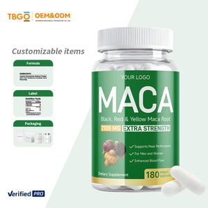 Cápsulas de Raíz de Maca Negra 100% Natural, Suplementos para el Cuidado de la Salud para Adultos, No Aptas para Adolescentes o Mujeres Embarazadas - Product Image 3