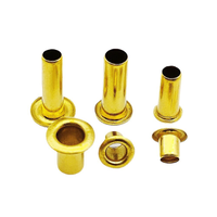 Œillets en laiton sur mesure 6mm 8mm 10mm 30mm, rivets tubulaires creux, œillets métalliques M1.7 M2 M2.5 M3 M4 M5 M6