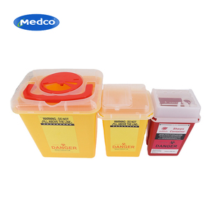 Medical 1L 3L 5L 13L Round biohazard bins sharp container