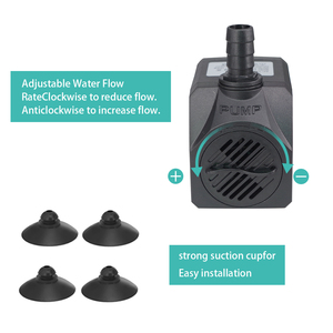 30W AC 110 v220v pompa di circolazione di aspirazione regolabile durevole pompa dell'acqua per refrigeratori d'aria, artigianato, acquari, fabbricatore di ghiaccio - Product Image 6