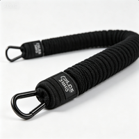 Banda de Resistencia Riello de 75 Libras, Resistente a Desgarros, de Látex Natural, 48 cm, con Asistencia para Tracción, Unisex, para Fisicoculturistas, para Ejercicios en Casa/Gimnasio, Sentadillas, Peso Muerto, Fuerza
