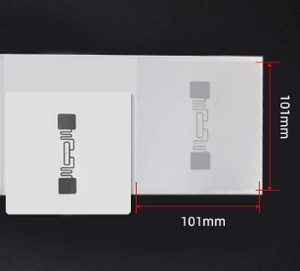Etiqueta RFID UHF flexible de papel PET recubierto, etiqueta RFID pasiva en varios tamaños, impresión personalizada para el seguimiento de inventario en almacenes - Product Image 5
