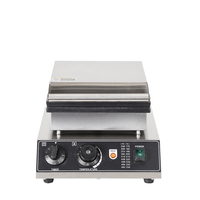 Fajiduo HT-2208B Gaufrier Électrique Commercial en Forme de Sapin de Noël, Revêtement Antiadhésif, Chauffage Rapide, Contrôle Tactile, Minuteur, 1.75KW