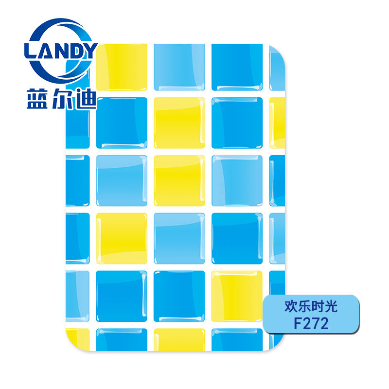 Blue+Yellow F272 Swimming Pool Liner
