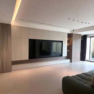 ตู้สำหรับบ้านหรู ตู้สั่งทำทั้งหลัง ตู้คุณภาพสูง เฟอร์นิเจอร์ห้องนั่งเล่นสำหรับอพาร์ทเมนต์ - Product Image 1