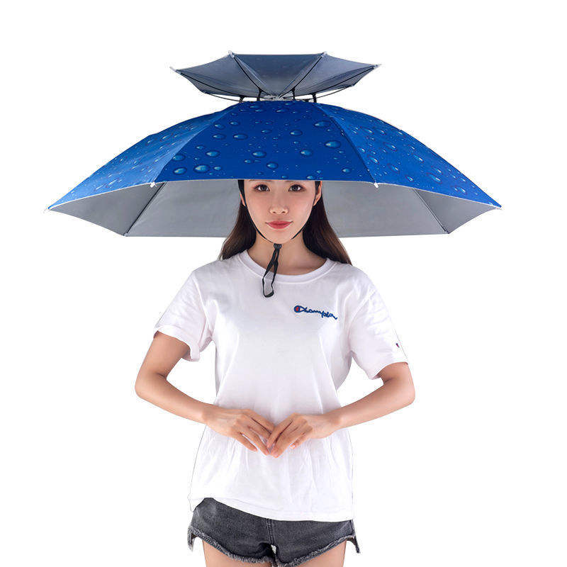 Wholesale Head Umbrella Hat Cap Headwear Umbrella for Fishing