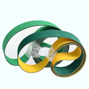 Courroie plate de transmission UNI en nylon textile jaune-vert, largeur 30 mm, pas de 5 mm, 50 dents - Product Image 5