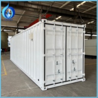 Containergebaseerd afvalwaterzuiveringssysteem, compacte uitvoering, rioolwaterzuiveringsinstallatie voor fruit- en groentewasafval