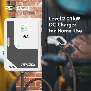 PENODA Evse Box Ev เครื่องชาร์จเร็ว Ccs1 Wallbox Ev สถานีชาร์จระดับ 2 สถานีชาร์จ Dc เครื่องชาร์จพลังงานแสงอาทิตย์รถยนต์ EV