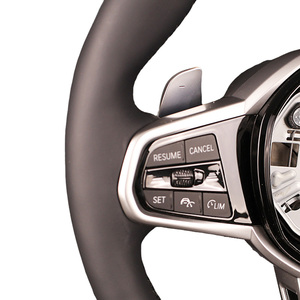 Full Leather LCI Steering Wheel for G30 G31 G32 X3 G01 X4 G02 M2 G87 M3 G80 M4 G82 G42 G20 M5 F30 G05 - Product Image 4