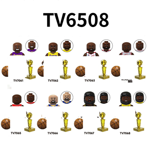 Figuras Miniatura de Estrellas del Fútbol Mundial, <span class=keywords><strong>Messi</strong></span>, Ronaldo, Neymar, Lamine Yamal, Juguetes para Niños, Bloques de Construcción, Regalo de Navidad - Product Image 6