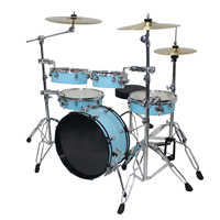 Batterie de percussions portable au design unique, pliable pour un transport facile, prise en charge du logo personnalisé, couleur personnalisable