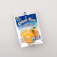 Sachets debout avec pailles Emballage de boisson de jus de boisson de diverses saveurs