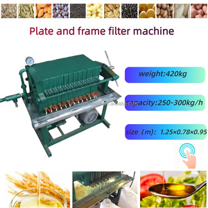 Tự động <span class=keywords><strong>mini</strong></span> dầu hướng dương Máy lọc mù tạt tấm khung dầu thực vật chế biến Lọc điều kiện mới - Product Image 5