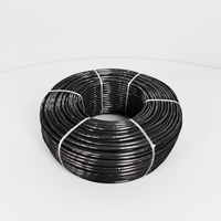 Système d'irrigation automatique à économie d'eau pour la culture en serre, utilisant des tuyaux d'irrigation goutte à goutte en PE noir de 16 mm pour un arrosage efficace