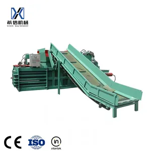 Hot Sell Xixin Brand Semi-Automatic Horizontal Hydraulic Used Cardboard Press Waste Paper Baler Machine for Pet Bottles/Plastic/