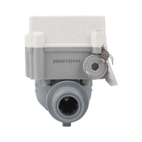 Compteur d'eau prépayé multijet à corps plastique avec carte RFID et sortie à impulsion, protection IP68, personnalisable OEM DN15-25