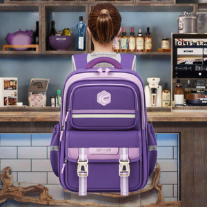 Customized Modern Latest Fashion School <b>Backpacks</b> for Elementary <b>Students</b> Boys Girls Polyester Lining Zipper Reduce Burden - Product Image 2