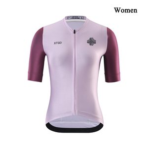 Maillot de Ciclismo Unisex con Mangas Raglán en Contraste, Bloques de Color, Manga Corta, Cierre Completo, Secado Rápido y Transpirable para Ciclismo de Montaña (MTB) - Product Image 4