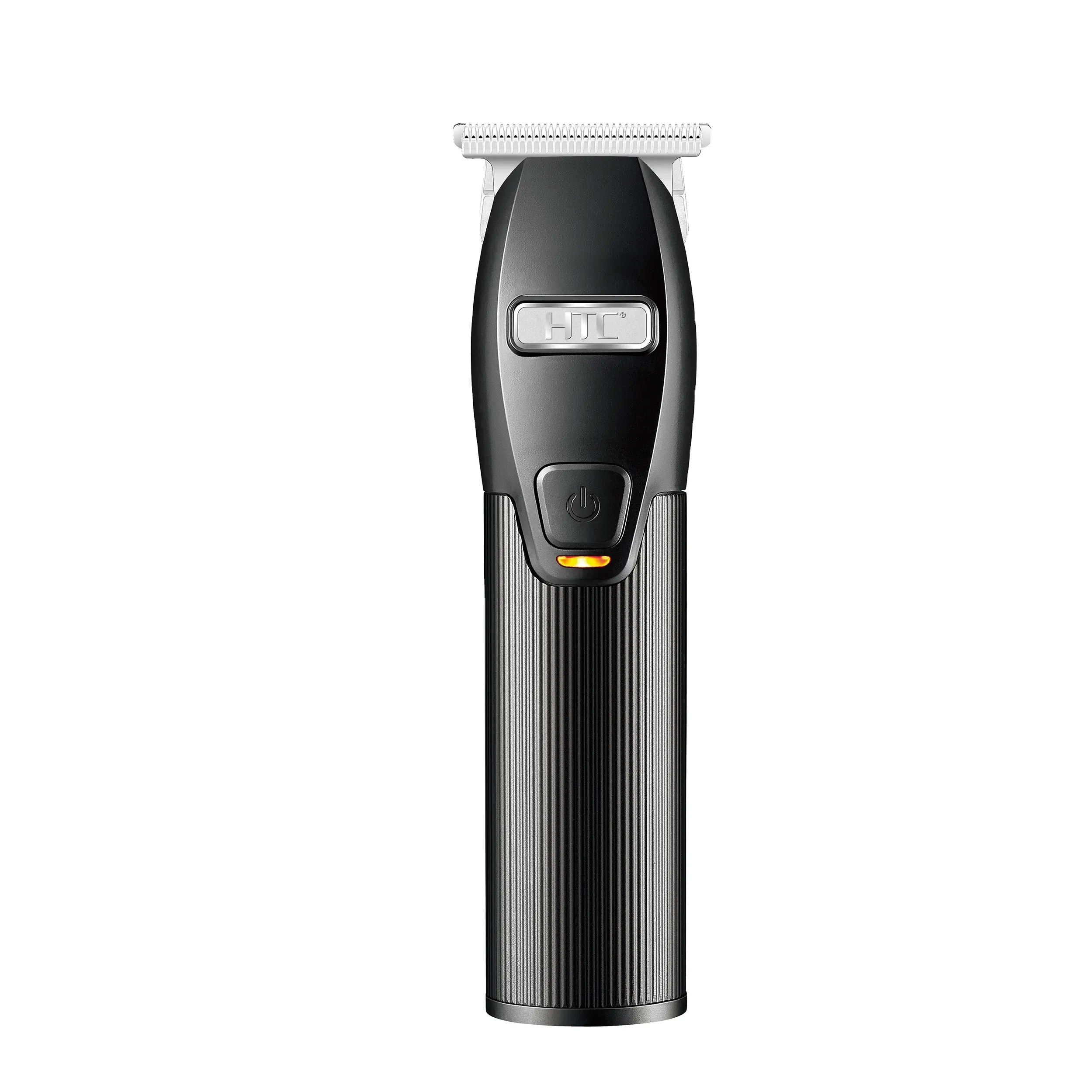 HTC AT-565 Fully metal aluminum men Zero Cutting Hair Clipper Rechargeable Cordless Hair Trimmer