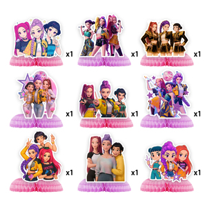 Decorazioni a Nido d'Ape per Tavolo a Tema '<span class=keywords><strong>The</strong></span> Witch Hunters' per Feste di Compleanno per Bambini - Product Image 2