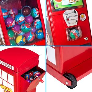 Atractiva Máquina Expendedora de Juguetes con Apariencia de Quiosco Telefónico, con Bolas y Cápsulas, Modelo TR548 - Product Image 3