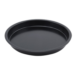 Moule à <span class=keywords><strong>pizza</strong></span> en acier au carbone noir de qualité restaurant, pour la cuisson à domicile, avec revêtements durables - Product Image 3