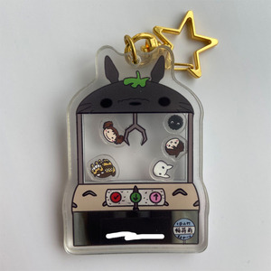 Tùy chỉnh nhựa Keychain mờ màu cạnh phim hoạt hình anime tùy chỉnh Acrylic Keychain với tua - Product Image 6