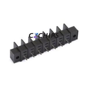 MX25SM-7.62-07P-BK01-Cu-S-A Barrier Terminal Block Through hole,P=7.62mm Connector Two Sides 7.62mm 1x7P Straight Pin - Product Image 2