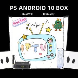 2026 New Allwinner H313 <b>Android</b> 11 P5 Quad-core 2GB 8GB Dual-band WiFi Voice Remote Control 4K ATV Interface Streaming <b>TV</b> <b>Box</b> - Product Image 2