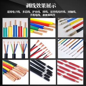 Machine automatique de coupe et de dénudage de fils électriques à double conducteur, pour fils en PTFE - Product Image 2