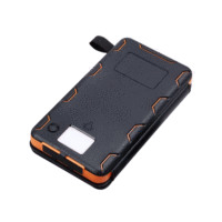 Batterie Externe Solaire Pliable Étanche 10000mAh avec Chargeur Sans Fil, Charge Rapide 10W, Double USB et Écran LED - Portable et Polyvalente