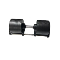 Haltères réglables en fer, 45 kg/100 lb, équipement de fitness pour la maison et la salle de sport, vente en gros