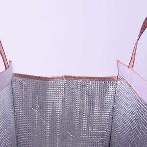 Sac isotherme pliable et imperméable pour gâteaux, petit format, idéal pour le bureau, l'école, les pique-niques et la plage - Product Image 4