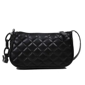 Bolsos de mano de mujer top handle women retro pu leather shoulder vintage female small hand bags handbag purse