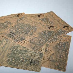 Papier de cuisson antiadhésif de qualité alimentaire, résistant à l'huile, avec impression de logo personnalisée, pour l'emballage de hamburgers et de rouleaux de poulet, pour la cuisson - Product Image 6