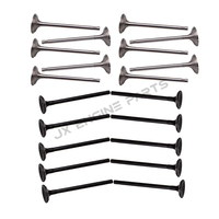 مجموعة صمامات سحب وعادم المحرك B5254T لسيارات فولفو 2.3 2.4 2.5 C30 C70 S40 S60 S80 V40 V50 V60 V70 XC60 XC70 2.4L 2.5L T5 L5 01-16