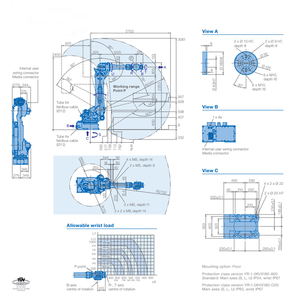 Yaskawaハンドリングロボット操作機GP180は高いペイロードを備えています - Product Image 5