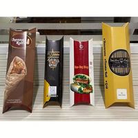 Boîte à emporter en carton pour Labneh arabe, Musakhan, Fatayer, Falafel, Shawarma, Donner Kebab, emballage en papier