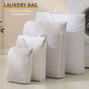 Bolsas de lavandería de malla de nido de abeja duraderas, bolsa de malla para lavar ropa en la lavadora, para ropa delicada - Product Image 2